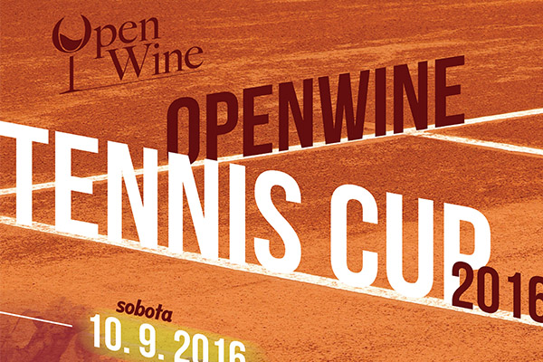 OpenWine Tennis Cup 2016 plakát