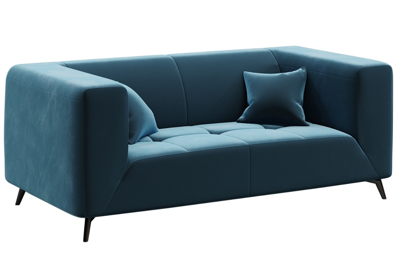 Mesonica Sametová pohovka Toro 187 cm