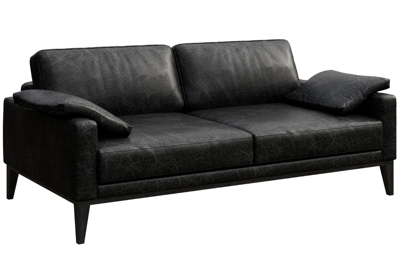 Mesonica Kožená pohovka Musso 173 cm