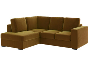 Mesonica Sametová rozkládací pohovka Lago 241 cm