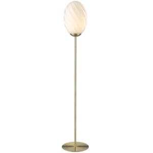 Halo Design Skleněná stojací lampa Twist 145 cm