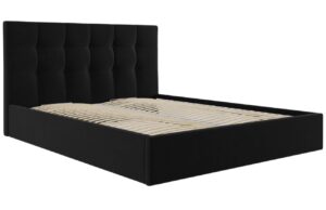 Micadoni Sametová postel Phaedra 140 x 200 cm