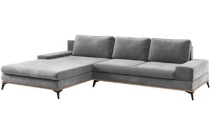 Windsor & Co Sametová rozkládací pohovka Astre 315 cm