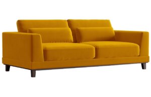 Windsor & Co Sametová pohovka Leon 219 cm