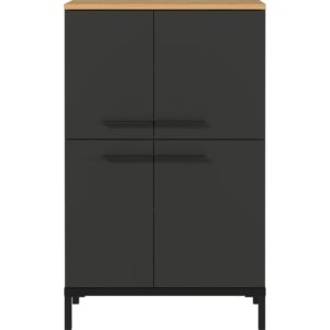 Germania Tmavě šedá koupelnová skříňka Yonkers 97 x 60 cm