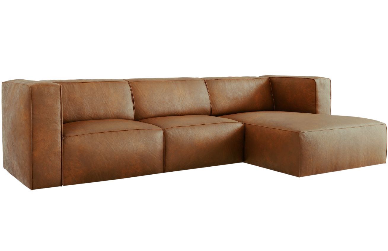 CXL by Christian Lacroix Kožená rohová pohovka Muse 310 cm