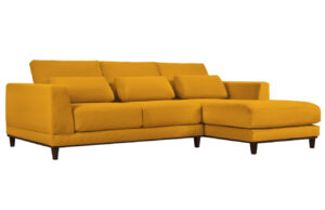 Windsor & Co Manšestrová rohová pohovka Leon 260 cm