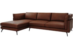 CXL by Christian Lacroix Kožená rohová pohovka Camille 322 cm