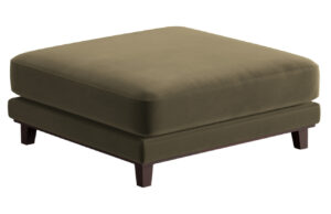 Windsor & Co Sametová podnožka Leon 108 x 108 cm