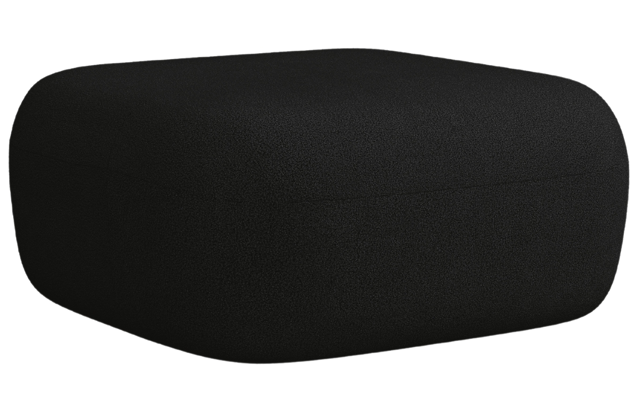 Windsor & Co Bouclé podnožka Aldrin 90 x 88 cm