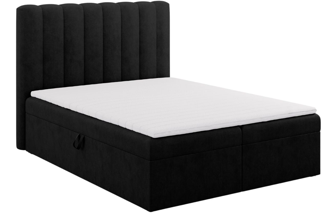 Micadoni Boxspring postel Kelp 140 x 200 cm