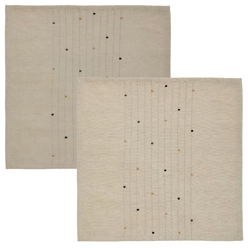 Béžové ubrousky Kave Home Erie