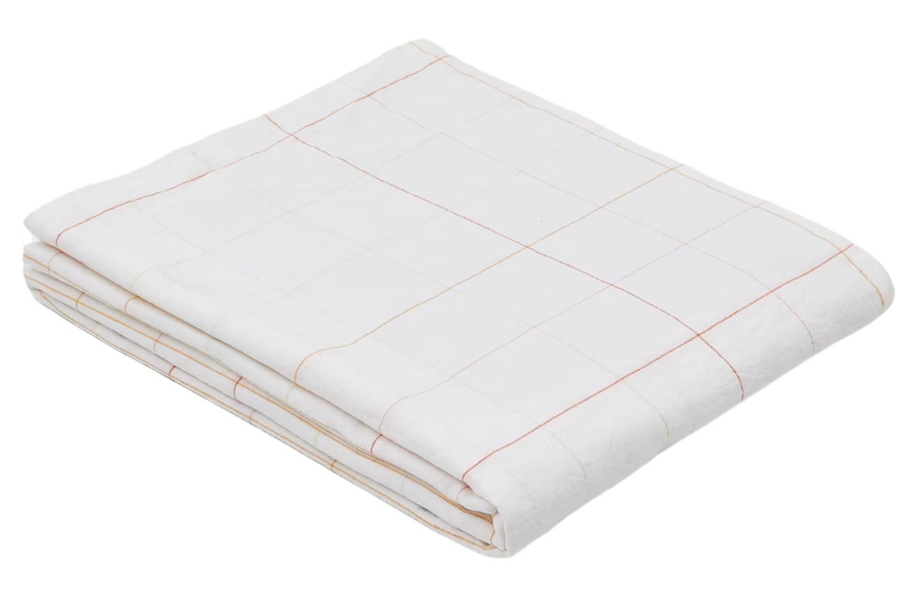 Kostkovaný ubrus Kave Home Melis 150 x 250 cm