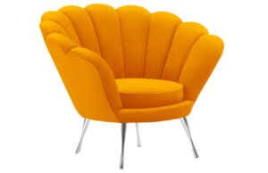 Cosmopolitan Design Sametové křeslo Kingston