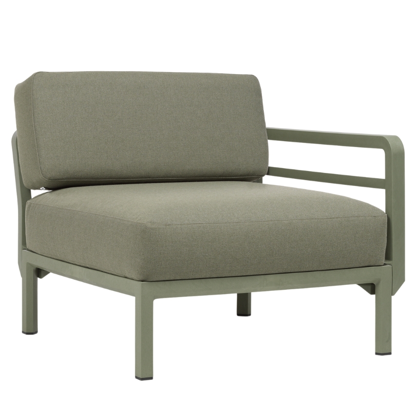 Nardi Zelený zahradní koncový modul Maximo se zelenou podnoží