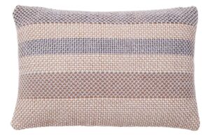 Béžovo-modrý povlak na polštář Kave Home Lunet 40 x 60 cm