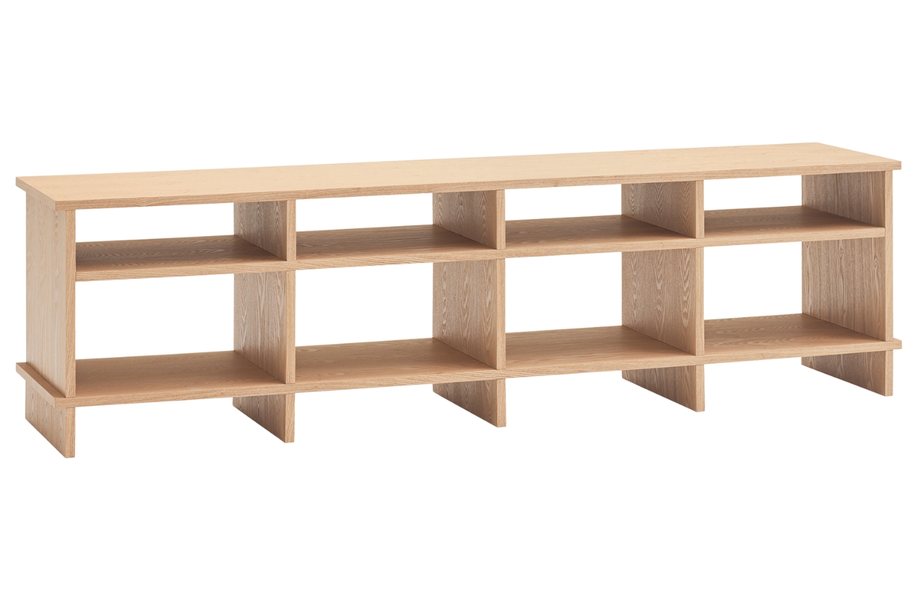 Dubový TV stolek Teulat Inari 180 x 40 cm