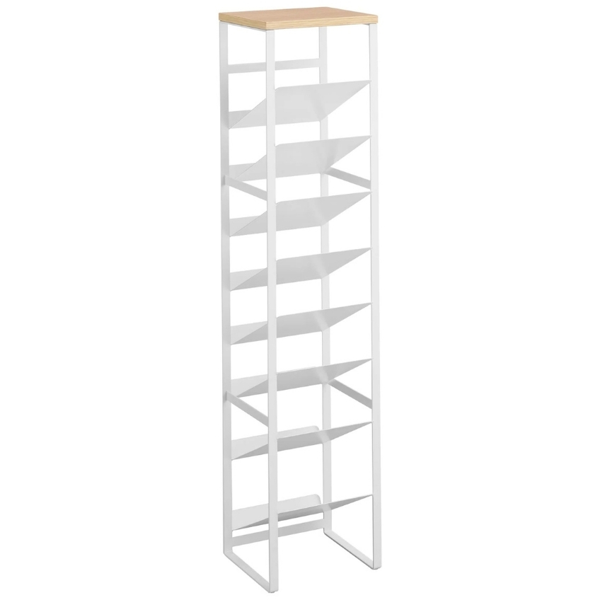 YAMAZAKI Kovový stojan na láhve Tower 88