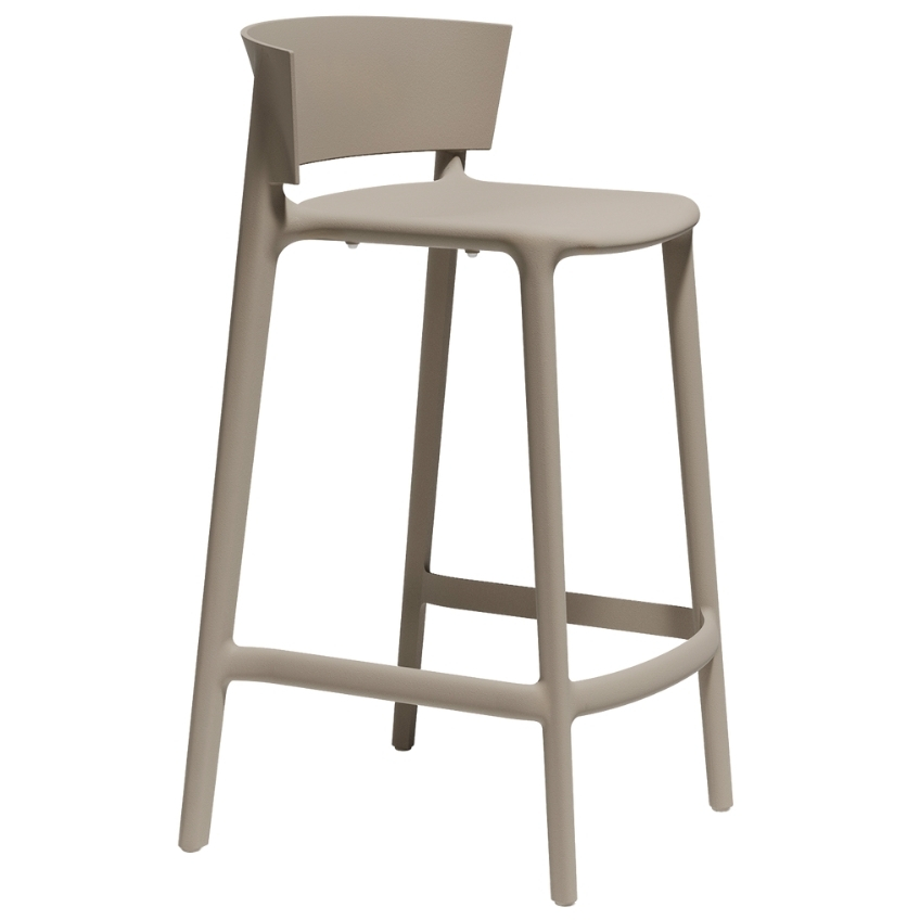 VONDOM Plastová barová židle AFRICA 66 cm