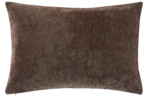 Jotex Tmavě hnědý povlak na polštář SHILO 40 x 60 cm