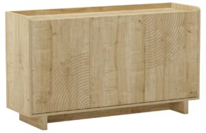 Marckeric Komoda Daira 140 x 40 cm s dubovým dekorem