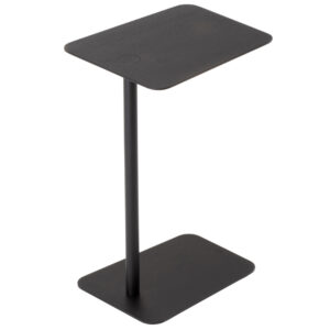 Gazzda Černý odkládací stolek Loop 42 x 35 cm