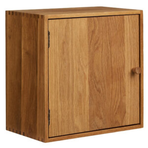 Nordic Living Dubová skříňka Towny 30 x 30 cm