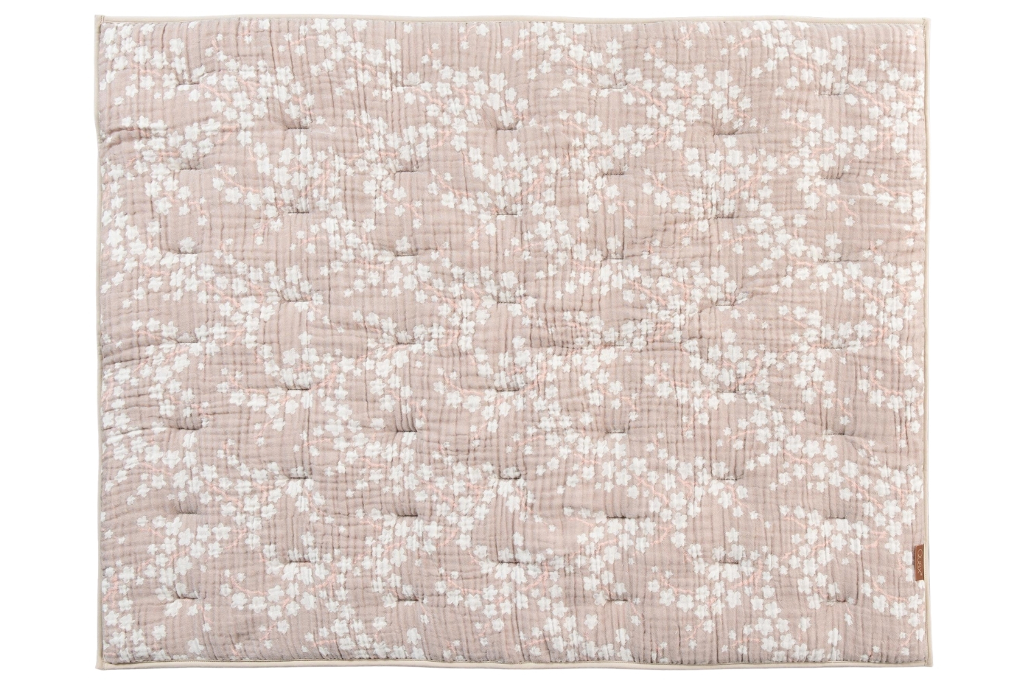 Růžová podložka do hracích ohrádek Quax Natural