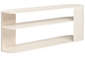 FEST Amsterdam Pískově hnědý lakovaný regál Plateau 140 x 52 cm