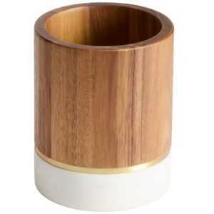 Kave Home Dřevěný stojan na kuchyňské náčiní Nover