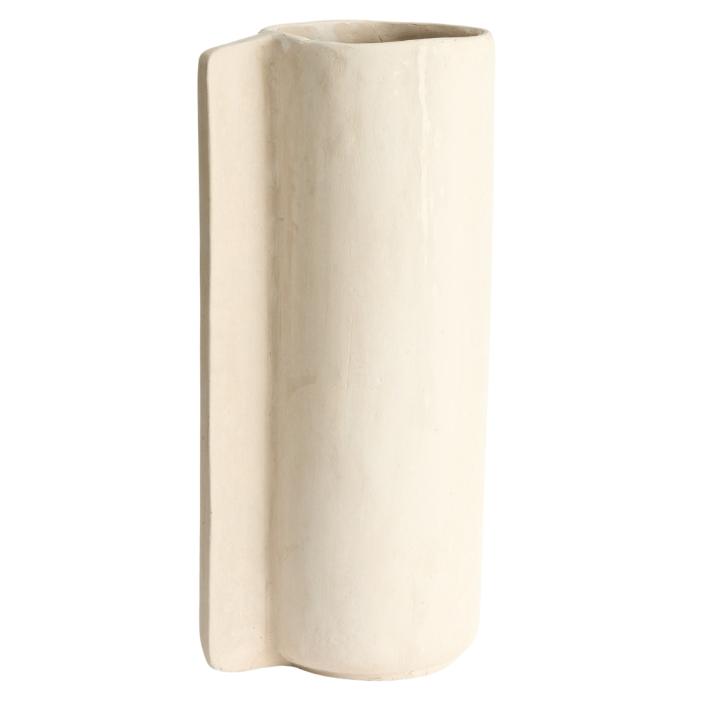 Kave Home Béžová váza Mireni 67 cm