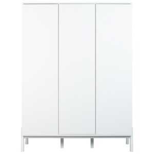 Krémově bílá šatní skříň Quax Ashi 196 x 144 cm