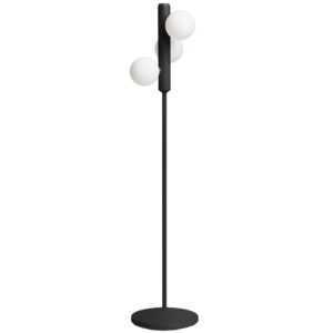 FEST Amsterdam Černá kovová stojací lampa Kaktee 137 cm