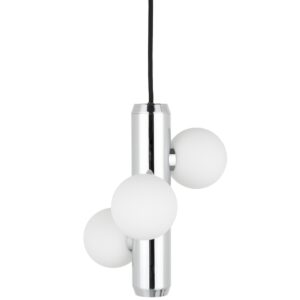 FEST Amsterdam Stříbrné kovové závěsné světlo Kaktee