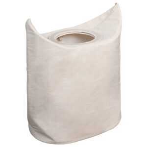 Béžový bavlněný úložný koš Quax Loft 65 cm