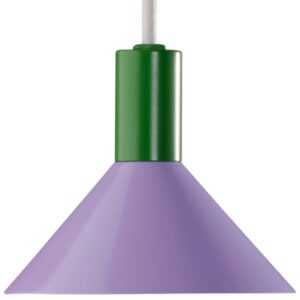 Jotex Zeleno-fialové kovové závěsné světlo MOXY 13 cm