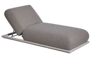 Richmond Šedé zahradní lehátko Sullivan