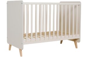 Béžová dětská rostoucí postýlka Quax Loft 70 x 140 cm