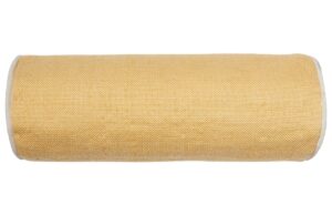 Žlutý povlak na polštář Kave Home Savina 18 x 50 cm