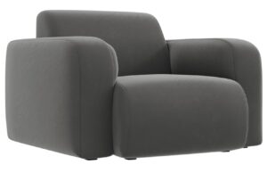 Windsor & Co Sametové křeslo Lola