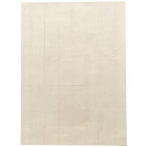Fargotex Světle béžový vlněný koberec Camino 160 x 230 cm