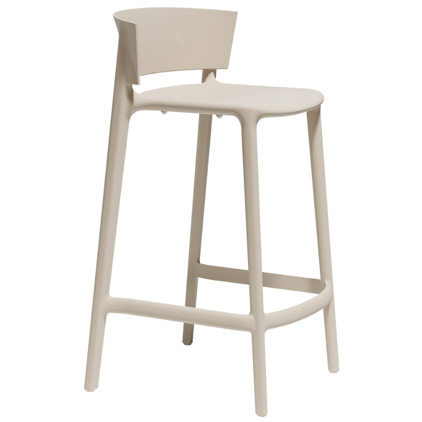 VONDOM Plastová barová židle AFRICA 66 cm