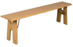 Zuiver Dřevěná zahradní skládací lavice AVENUE 170 cm
