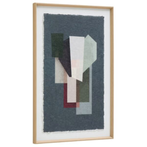 Kave Home Abstraktní obraz Veluni 90 x 60 cm