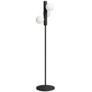 FEST Amsterdam Černá kovová stojací lampa Kaktee 137 cm