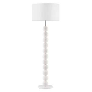 Nova Luce Bílá stojací lampa Chamois 155 cm
