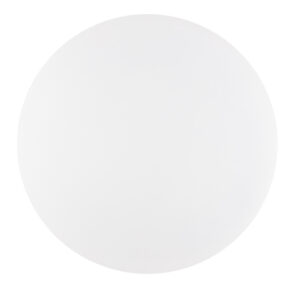 Nova Luce Bílé kovové venkovní nástěnné LED světlo Cooper 30 cm