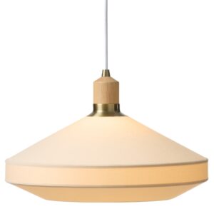 Halo Design Krémově bílé závěsné světlo Paris Soft 40 cm