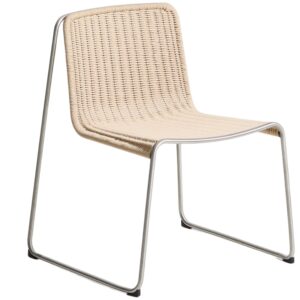 Kave Home Béžová zahradní židle Tavari