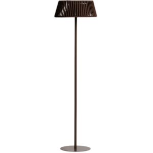 Kave Home Hnědá zahradní solární LED lampa Aldet 160 cm